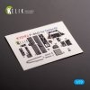 Kelik K72194 F-84G Thunderjet - interior 3D decals for Tamiya kit (1/72)